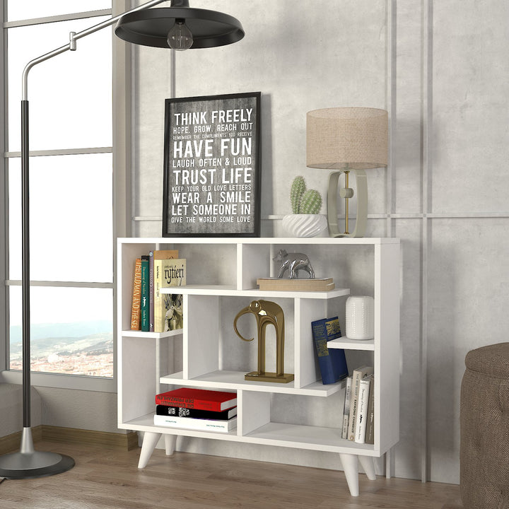 Nantes Bookcase White