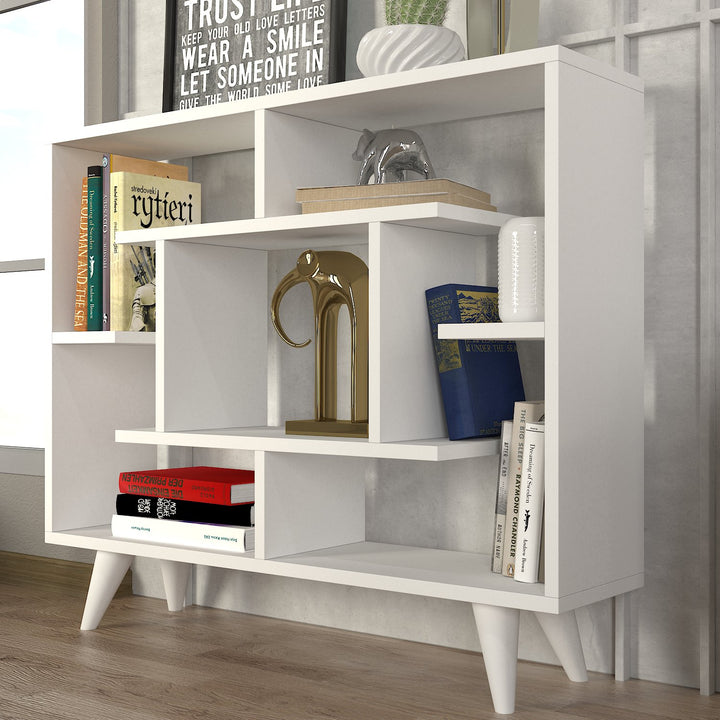 Nantes Bookcase White