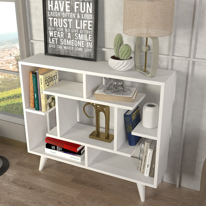 Nantes Bookcase White