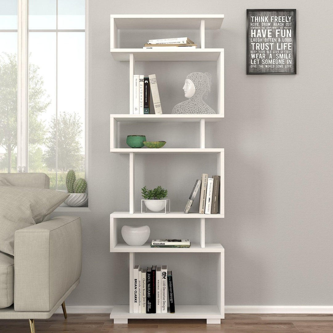 Slender Bookcase White