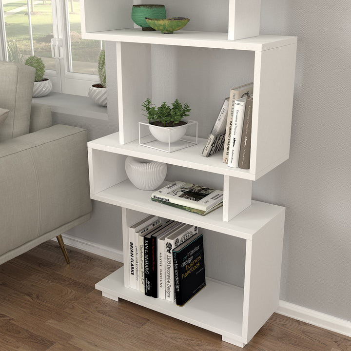 Slender Bookcase White