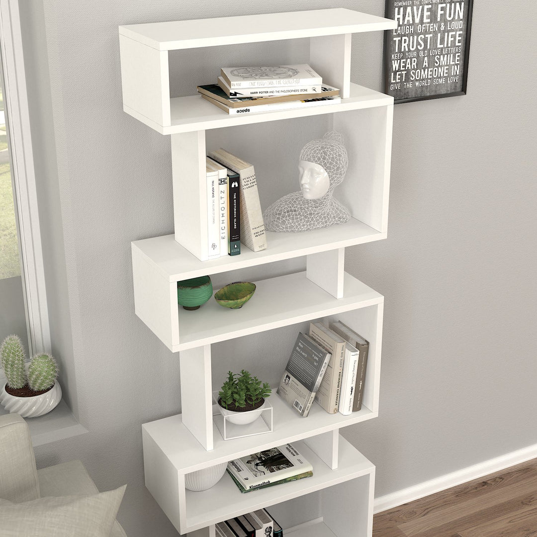 Slender Bookcase White