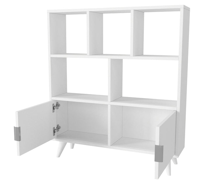 Tesso Bookcase White