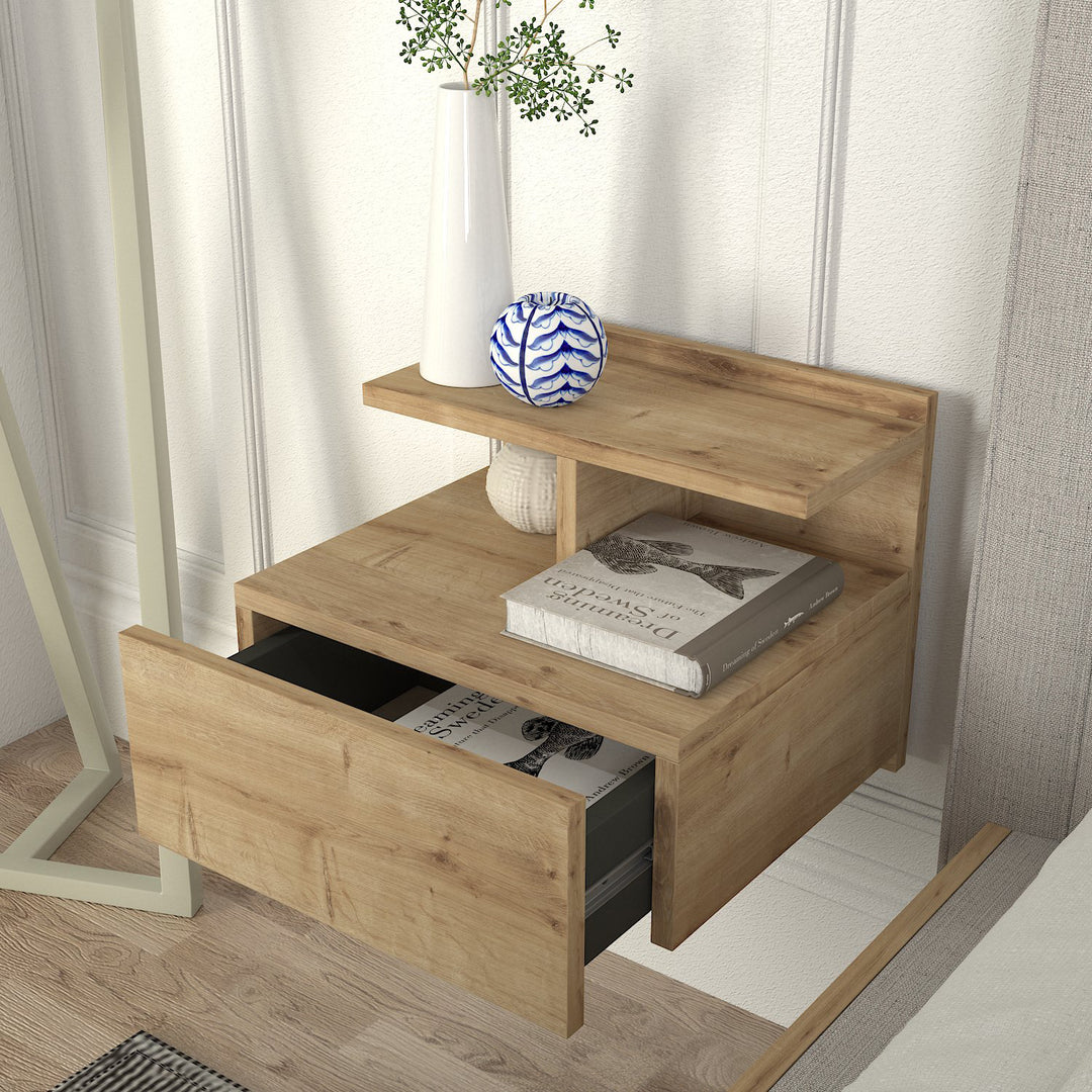 Baldas Nightstand Sapphire - Anthracite