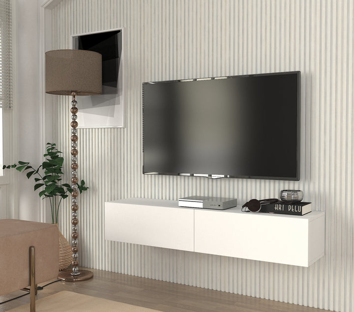 Monet Tv Stand White