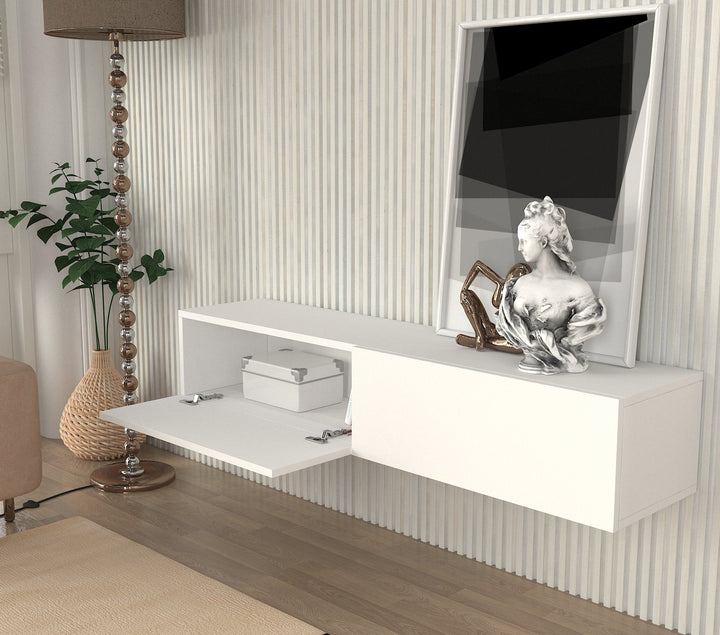 Monet Tv Stand White