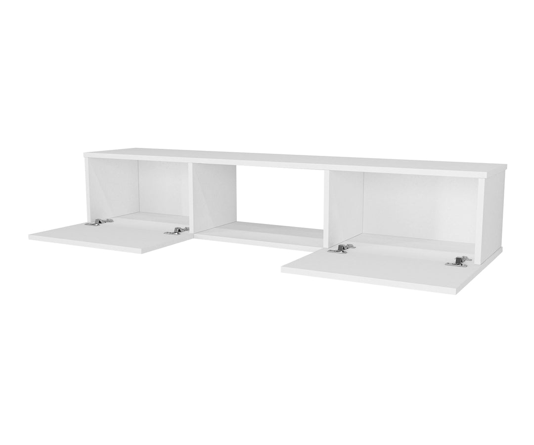 Segment Tv Stand White
