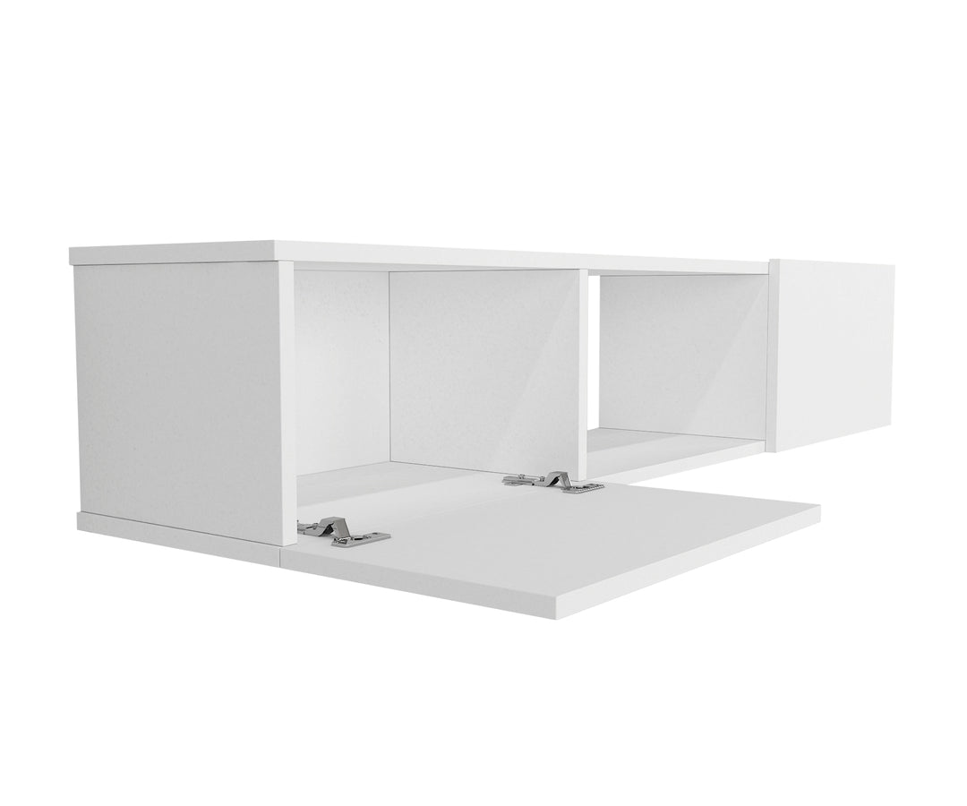 Segment Tv Stand White