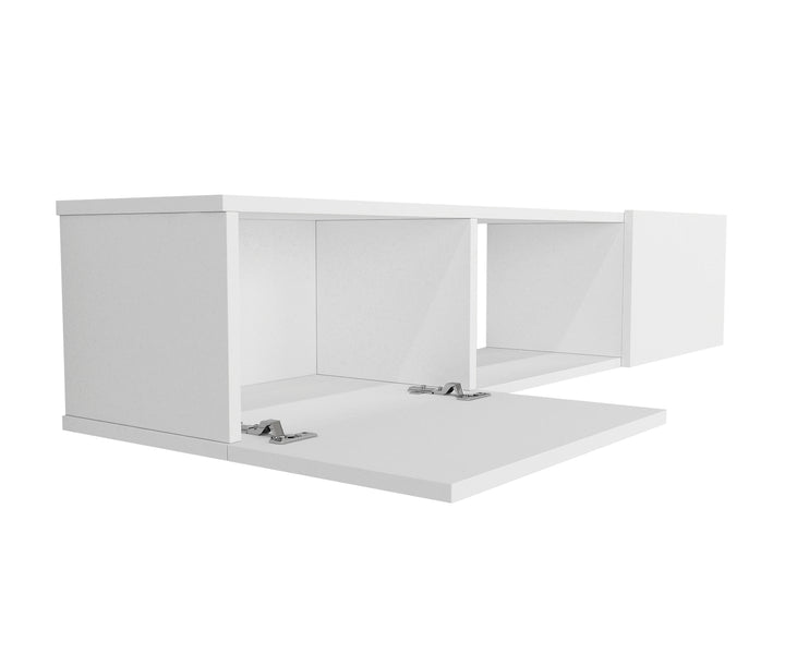 Segment Tv Stand White