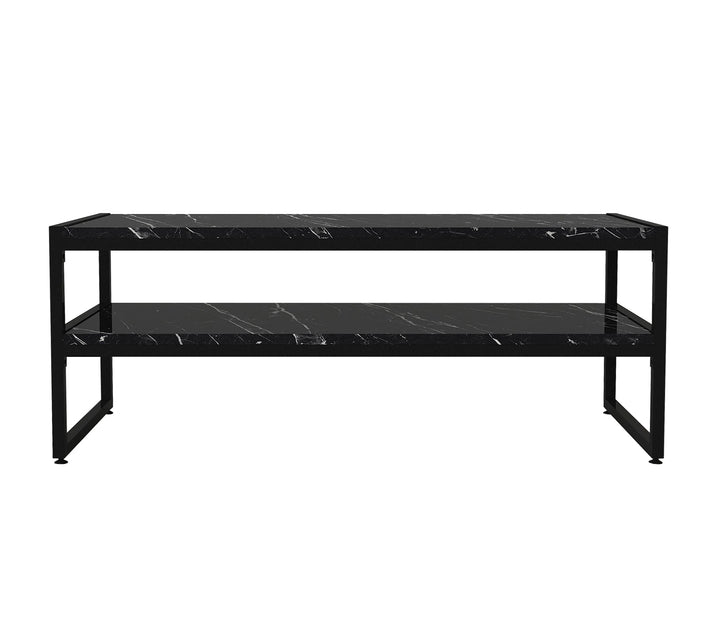 Touch Tv Stand Black Marble