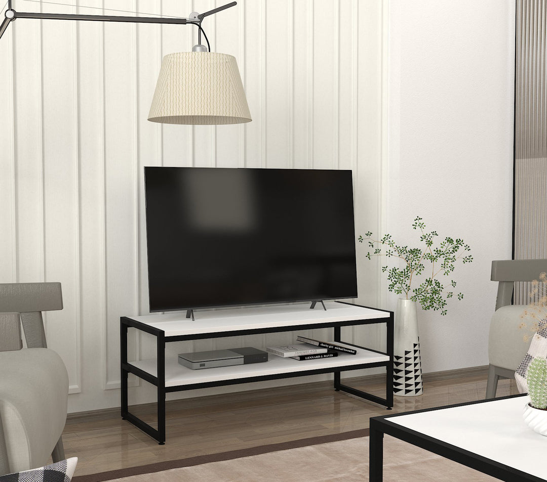Touch Tv Stand White