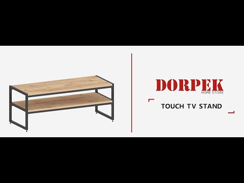 Touch Tv Stand Black Marble