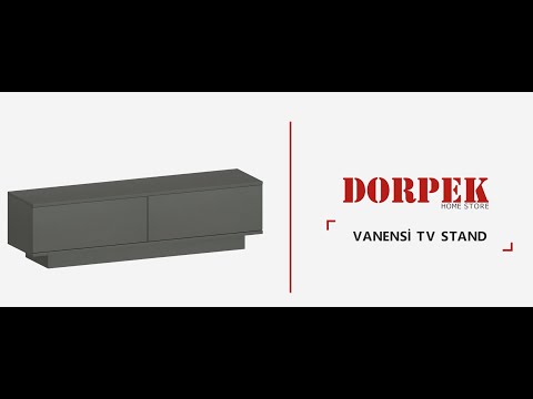 Vanensi Tv Stand Anthracite