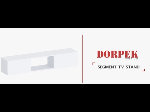 Segment Tv Stand White